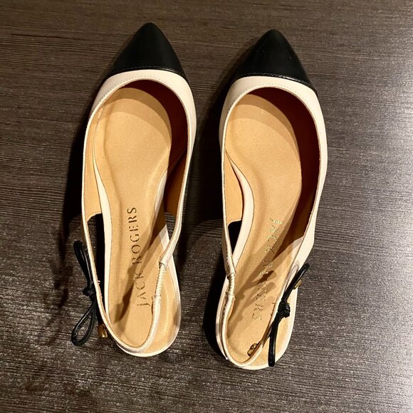 Jack Rogers Selena Sling Back Flats NWOT - Picture 1 of 6